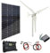 MESOVFCA Kit de système Hybride Solaire éolien 220 W : générateur éolien 100 W + Panneau Solaire Mono 120 W + Accessoires pour Camping-Car, Camping, Bateau, caravanes, Camping-Car