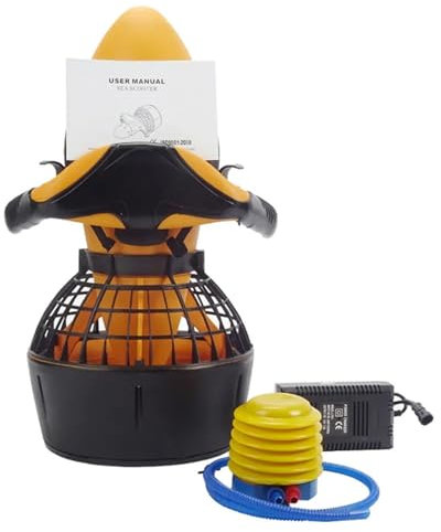 VNSMM Unterwasser-Scooter Elektrische Unterwasser Scooter Wasser Meer Dual Speed ​​Propeller Tauchen Pool Scooter Wasser Thruster für Pool