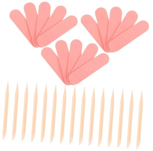 OATIPHO 50 Stück Nagelfeilen mit Kleiner Stäbe Fein zum Schleifen Tragbar für Maniküre und Nagelpflege