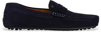 Hackett London Driver Saddle Leder Mokassins