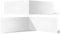 50 Blanko Klappkarten quer DIN Lang 210 x 99 mm Bilderdruckpapier 300 g/qm Set Papier wählbar