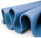 Gloop Hochwertige Yogamatte mit Trageriemen XXL Format für Pilates, Gymnastik, Fitness und Yoga, Erwachsene (Unisex), Blau, 200 x 100 x 1,50 cm