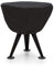 blumfeldt Caruso Wetterschutz Regenschutz - Schutzhülle, Cover, passend Caruso 2-in-1 Feuerschale und Grill, Material: Nylon 600D, reißfest, wasserfest, abwaschbar, schwarz
