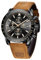 BENYAR Uhren Herren Chronograph Analog Quarz Braun Lederarmband Armbanduhr Herren Wasserdicht Leuchtende Datum Herrenuhr Mode Lässig Sport Business-Kleid Uhren fur Männer Elegantes Geschenk