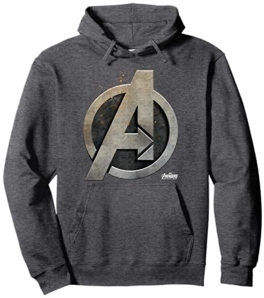 Marvel Avengers: Infinity War Steel Avengers A Logo Pullover Hoodie