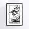 Din A4 Kunstdruck ungerahmt Tarot Tarotkarte - The Fool - Der Narr - Raider Waite Deck - Wahrsagen Esoterik Zukunft Vintage stilisiert Druck Poster Bild