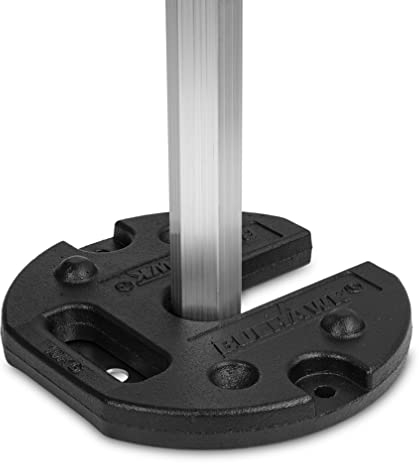 SET OF 4 BULHAWK 10KG HEAVY DUTY IRON STEEL POP UP GAZEBO LEG WEIGHTS PLATES