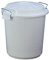 Denox DEN082 Cubo Industrial 50 litros. Blanco, ø455x505 mm