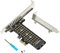 GELRHONR Adaptador M.2 NVME a PCIe x1, Adaptador M.2 PCIe NVMe 4.0/3.0 Tarjeta de expansión de controlador host, Soporta SSD 2280, 2260, 2242, 2230 (no compatible con NGFF)
