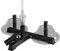 Yes4All ZJ0S T-Bar Row Multifunktion - 360° schwenkbar & einfach zu installieren - passend für 1 Standard und 2 Olympic Bars