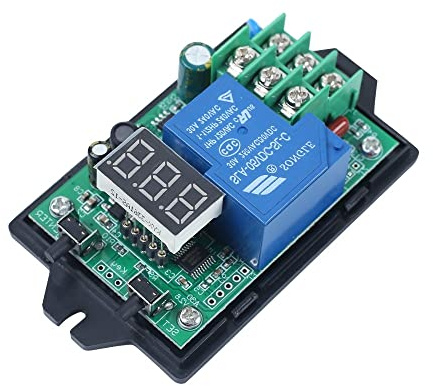 DC Spannungsrelais, A30-U3 DC 6-80V48V60V 30A Spannungsüberwachungsmodul, Programmierbare Delay Relay Switch Controller Batterieschützer, 4 Betriebsmodi