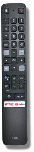 Ersatz Fernbedienung für TCL TV 40S5201 | 40S615 | 40S618