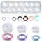 Epoxidharz Formen, MoreChioce Epoxidharz Ring Form Silikonform Gießform Harzguss Silikon Ringe Basteln Gießform Schmuckherstellung DIY Handwerk Tools