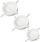 Lovelegis 3 Pezzi Stampo per ravioli gnocchi cinesi - tortelli - pressa pasta - formina - forma - utensili cucina - colori assortiti - forme diverse - diametri differenti - accessori cucinare