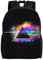 Lsjuee Pink Rainbow Floyd Rucksäcke, Neuheit, täglich, Büchertasche, Teenager, Jungen, Mädchen, One-Size-Laptoptasche für Reiseaktivitäten