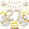 27 Geburtstag Deko Frauen 27. Geburtstagsdeko Beige Gold Ballon 27 Geburtstag Deko Männer Beige 27 Luftballon Geburtstagsdeko Frauen Mann 27 Jahr Geburtstagdeko Beige Luftballon 27. Geburtstag