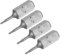 uxcell Torx Bits 1/4 Inch Hex Shank 25mm Length Magnetic Screwdriver T5 Screw Driver Bit S2 Alloy Steel 4pcs