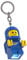 LEGO Spacebaby LED Schlüsselanhänger – große Minifigur 5,7 cm mit Licht (KE210H), beweglich, weiß, offiziell lizenziert – mit Batterien, Geschenkidee für Kinder & LEGO Fans
