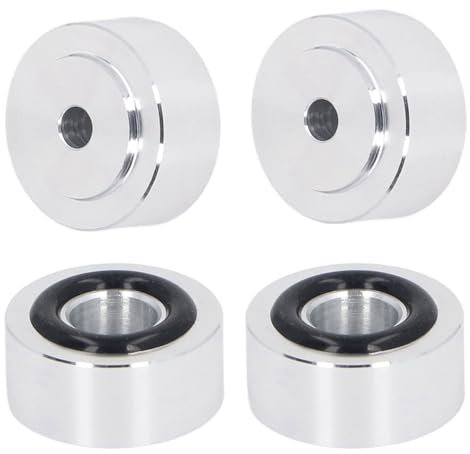 Turntable Isolation Platform, Improved Sound Quality with Aluminum Shock Absorption for Speakers, CD Players, Amplifiers