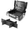 STAHLWERK Universal Toolbox mit Innenfach Größe S 443 x 310 x 128 mm stapelbare Systembox | Werkzeugkiste | Werkzeug-Organizer im Modul-System aus hochbelastbarem ABS-Kunststoff mit Tragegriff