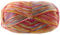 LANA GROSSA Meilenweit 100 Aktion | Sockenklassiker, bedruckt und waschmaschinenfest | Handstrickgarn aus 75% Schurwolle & 25% Polyamid | 100g Wolle zum Stricken & Häkeln | 420m Garn FB2997