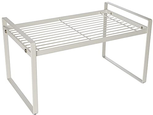 Jesustree Regaleinsatz für Küchen Schrank Organizer, Rutschfester Gewürzregal Schrankeinsatz zum Ausziehen Ordnungshelfer Aufbewahrung für Regal, Arbeitsplatten