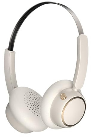 Cuffie wireless per musica – Over Audio, telefoni ricaricabili | Auricolari stereo HiFi ininterrotti per guardare spettacoli chiamate di studio Running Travel Working Studenti DJ Ascolta