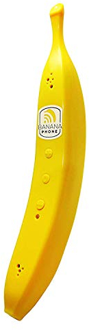 Banana Phone Auricular Bluetooth para Dispositivos móviles iPhone y Android (plátano único)