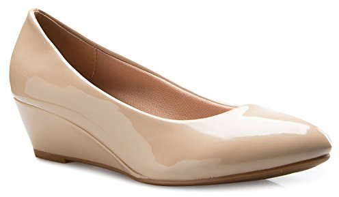 Olivia K Women's Fisher3 Loafer Flaert, Beige lacquer, 9 UK