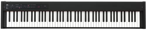 KORG - D1 - BK Piano stage colore nero, cabinet compatto e leggero; tastiera 88 tasti a pesatura graduale RH3
