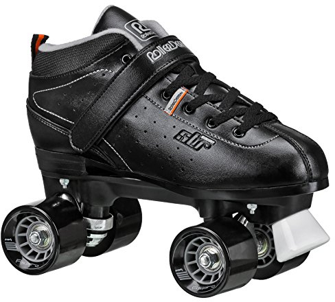 Roller Derby STR Seven Herren Rollschuhe, Schwarz/Grau, 8