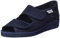EMANUELA Pantofola Tessuto Nido Ape Regolabile Doppio Strappo Donna 663 Blu Made in Italy (37 EU)