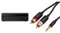 Sony STRDH190.CEK 2 Channel Amplifier with Phone Input and Bluetooth - Black & Amazon Basics 3.5mm to 2-Male RCA Adapter Cable - 2.4m / 8 Feet