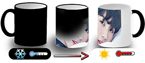 MERCHANDMANIA TAZA MÁGICA BTS JUNG MONO MAP OF THE SOUL magic mug