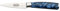 Rockingham Forge Sunrise Collection 3.5 Paring Knife, Stainless Steel with Resin Handles, Sapphire Blue,RF-2101BL