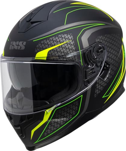 IXS 1100 2.4 Helm, schwarz matt/gelb, XL