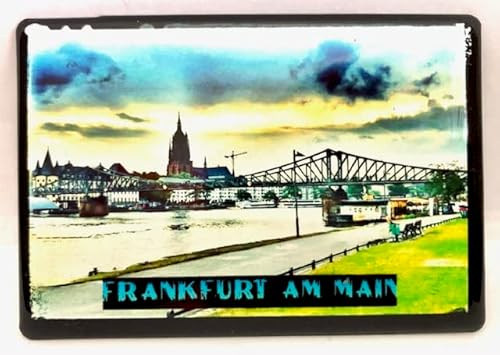 Frankfurt am Main Hessen Deutschland, Frankfurt am Main Kühlschrankmagnet - Souvenir Reiseandenken Fridge Magnet