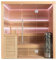 AWT KOS Sauna 1612D Hemlock/200x170/ohne Saunaofen