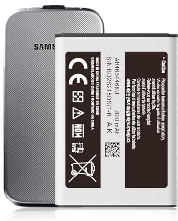 Batterie de rechange, 800 mAh, compatible avec Samsung GT-C3300, E1050, E1070, SGH-E210, E250, E251, E380