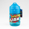 Bouteille personnalisée pour enfant, gourde d'eau avec paille - Super Liam, Bleu