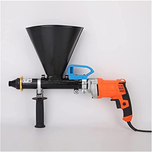 GaRcan Pistola pulverizadora con Cepillo de Aire, Junta de Pared de Mano, mortero eléctrico, Pistola de lechada y calafateo, máquina de lechada de 600W para decoración Temporal de uñas,