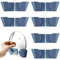 Support de couvercle de casserole,6 paires de supports muraux pour couvercles de casseroles, support mural pour couvercles de casseroles,Gardez le support de couvercles de casseroles de appareils
