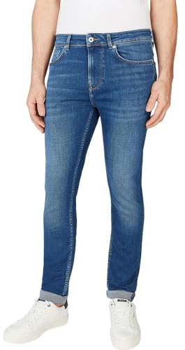 Pepe Jeans Herren Skinny Jeans Jeans, Blau (Denim - HX3), 38W / 32L, Blau (Denim - Hx3), Bundweite: 97 cm, beinlänge: 81 cm (38 W / 32 L)
