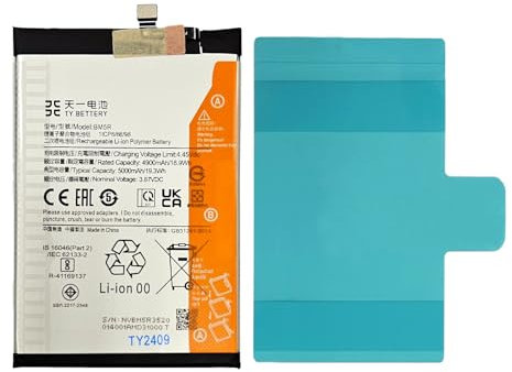 TY BETTERY® Bateria BM5R Compatible con Xiaomi REDMI 12 5g / Poco M6 Pro