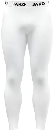 JAKO Unisex Long Tights Function, weiß, M