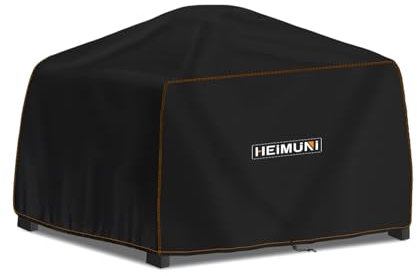HEIMUNI Housse de Barbecue, Bache Barbecue pour Ninja Woodfire Barbecue Extérieur OG700/OG701/OG751, Housse BBQ 420D Oxford Bache de Protection Barbecue Exterieur Impermeable (61x48x34cm)