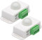 LOORGVEL 2 Pièces contrôleur capteur de porte lumière de capteur de capteur capteur détecteur de 12v minuterie 12 volts abdos blanche