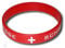 Supportershop Suisse Bracelet Silicone Mixte Adulte, Rouge, Taille Unique
