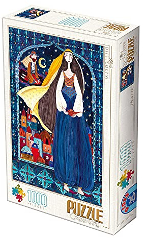 Unbekannt 75178 D-Toys Puzzle 1000 Teile-Andrea Kürti: Arabian Nights, Multicolored