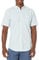 Amazon Essentials Men's Regular-Fit Short-Sleeve Pocket Oxford Shirt, Blue Stripes, XL